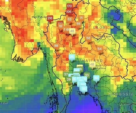 chiang mai aqi|aqi map thailand.